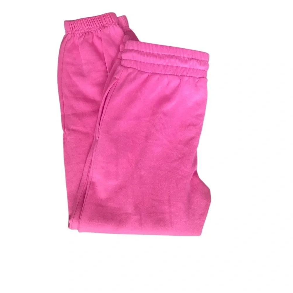 Strawberry Shortcake Pink Elastic Waist Joggers with Pockets. Size Medium - Picture 5 of 6